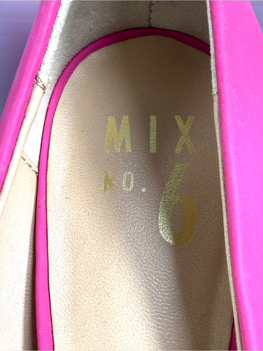 Steve Madden& Mix 6  Beige, Pink Red Pointed Toe Pumps - Picture 5 of 16